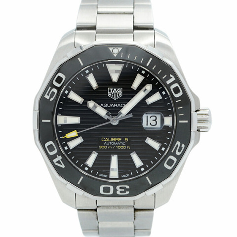 TAG Heuer Aquaracer WAY201A 黑色錶盤男士手錶