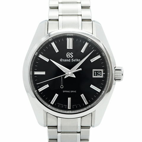 精工 Grand 9R65-0CV0 SBGA375 海軍藍錶盤男士腕錶