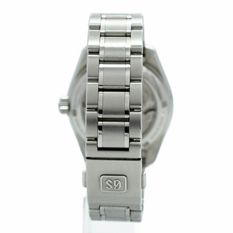 精工 Grand 9R65-0CV0 SBGA375 海軍藍錶盤男士腕錶-8