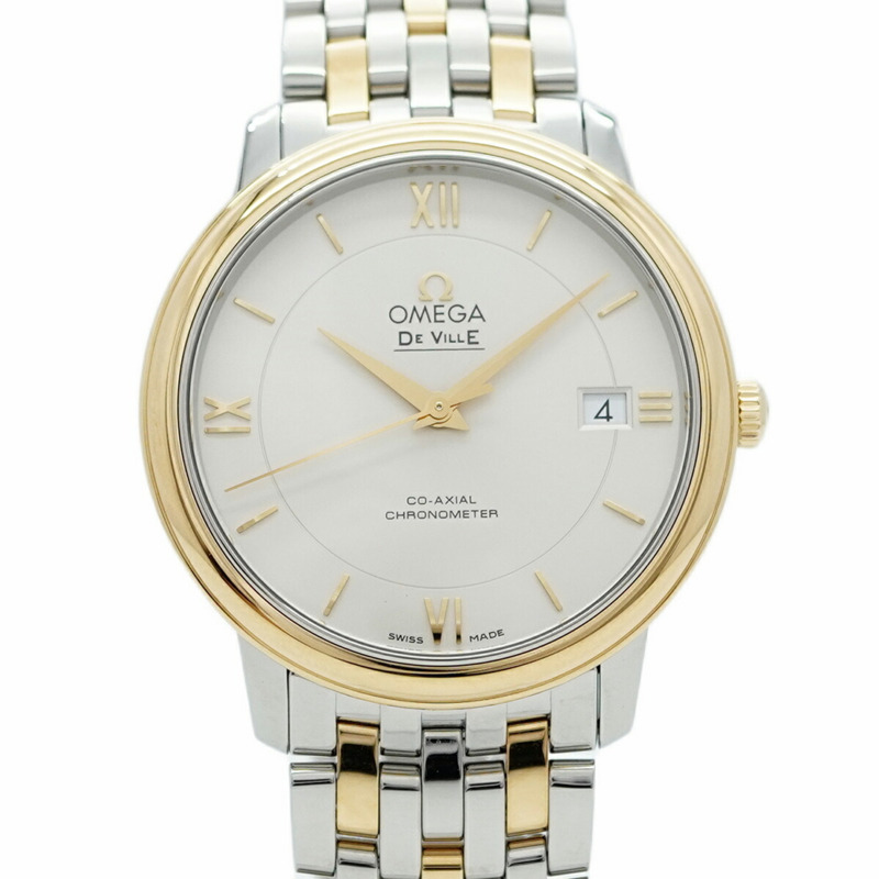 歐米茄碟飛系列 424.20.37.20.02.001 銀色錶盤男士腕錶-0