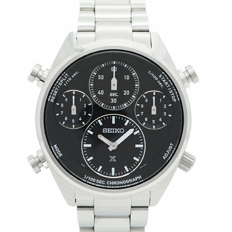 精工 Prospex 8A50-00A0 SBER003 黑色錶盤男士腕錶