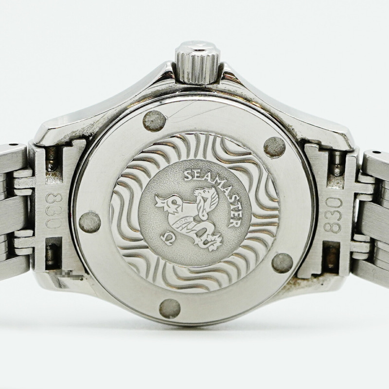 歐米茄海馬系列 2581.64 粉紅錶盤女錶-4