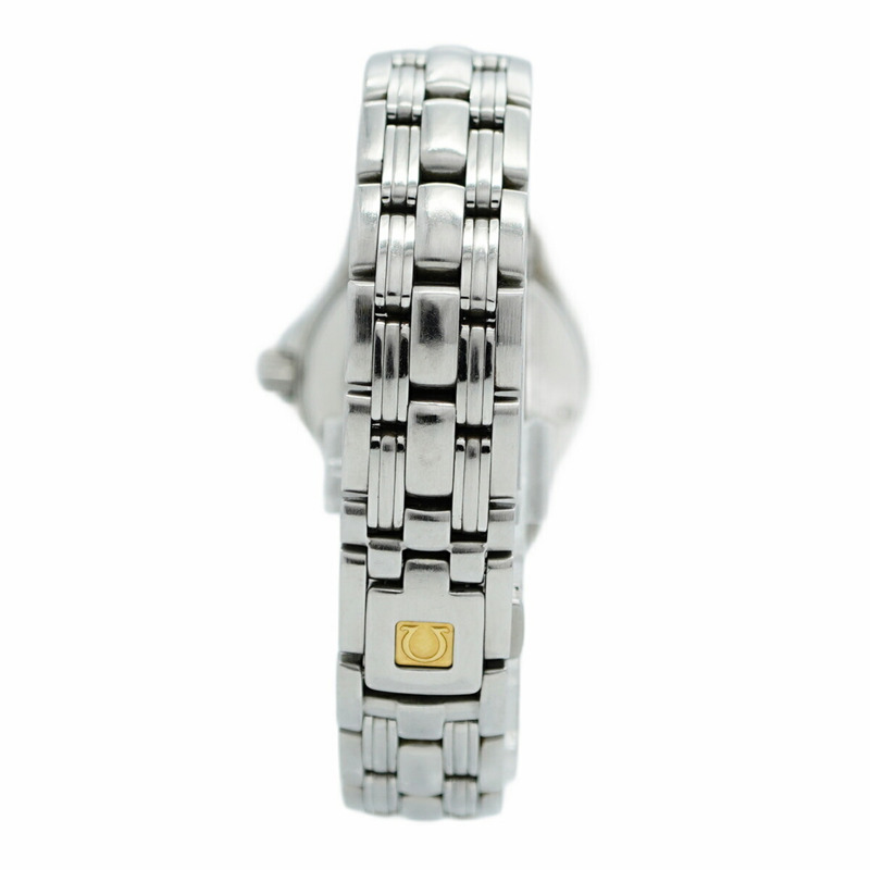 歐米茄海馬系列 2581.64 粉紅錶盤女錶-7