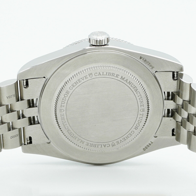 帝舵碧灣79000藍色錶盤男士腕錶-5