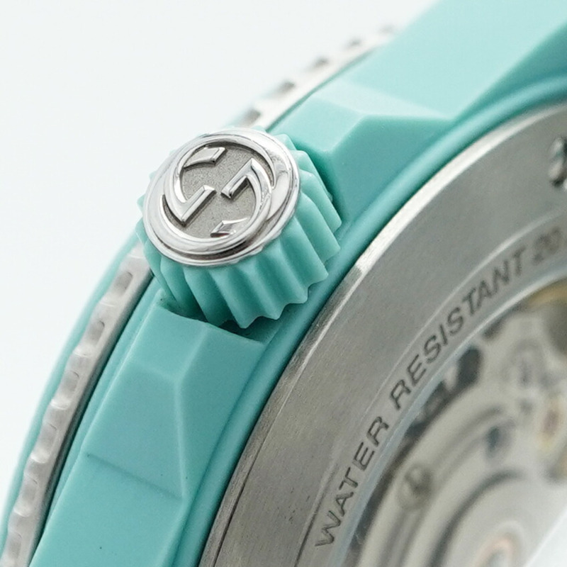 Gucci 潛水錶 136.3 YA136344 藍色錶盤 男士-9