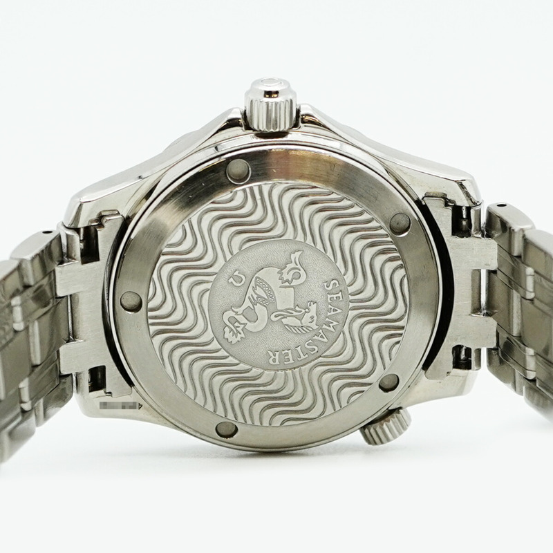 歐米茄海馬系列 2551.80 海軍藍錶盤男士腕錶-5