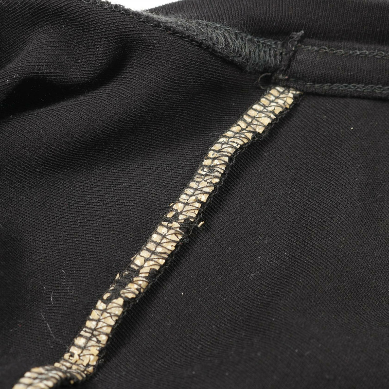 愛馬仕 Sellier 羈扣 T 卹 #44 套頭純棉黑色二手女款-4