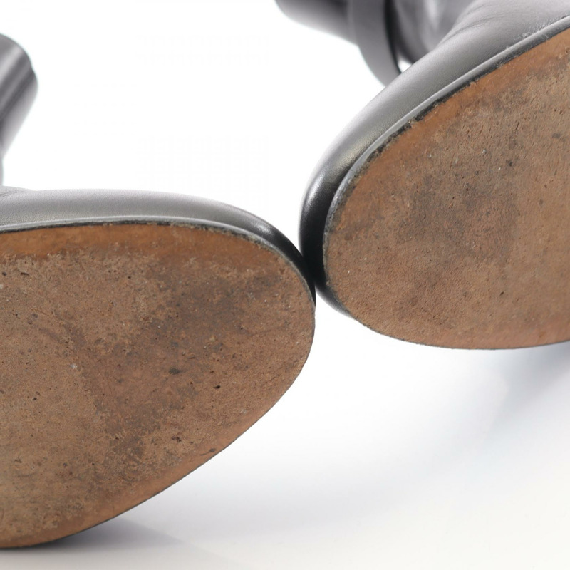 愛馬仕 Neo 短靴 #37 皮鞋 黑色 二手 女款-7