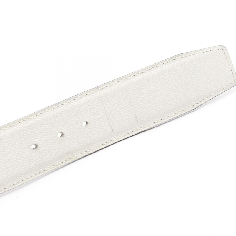 愛馬仕 Constance H 雙面腰帶 O 愛普生小牛皮 灰褐色 SHW-2