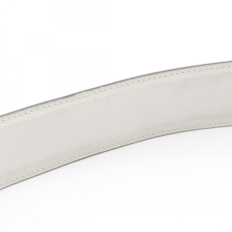 愛馬仕 Constance H 雙面腰帶 O 愛普生小牛皮 灰褐色 SHW-8