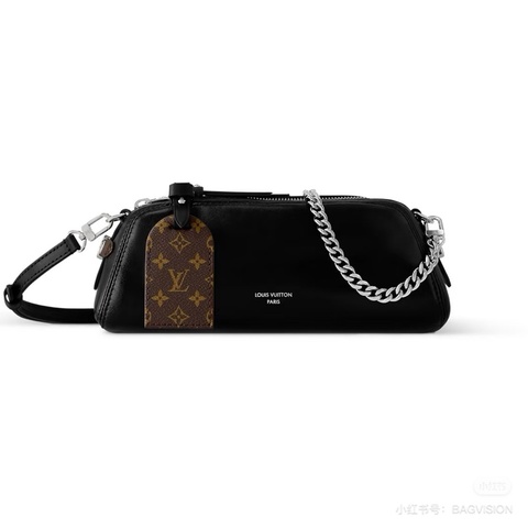 Pochette vibe 黑武士羊皮 鏈條包 羊皮腋下包 胸包 腰包