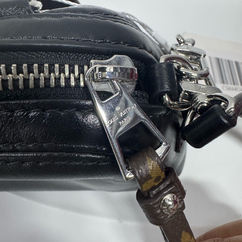 Pochette vibe 黑武士羊皮 鏈條包 羊皮腋下包 胸包 腰包-15