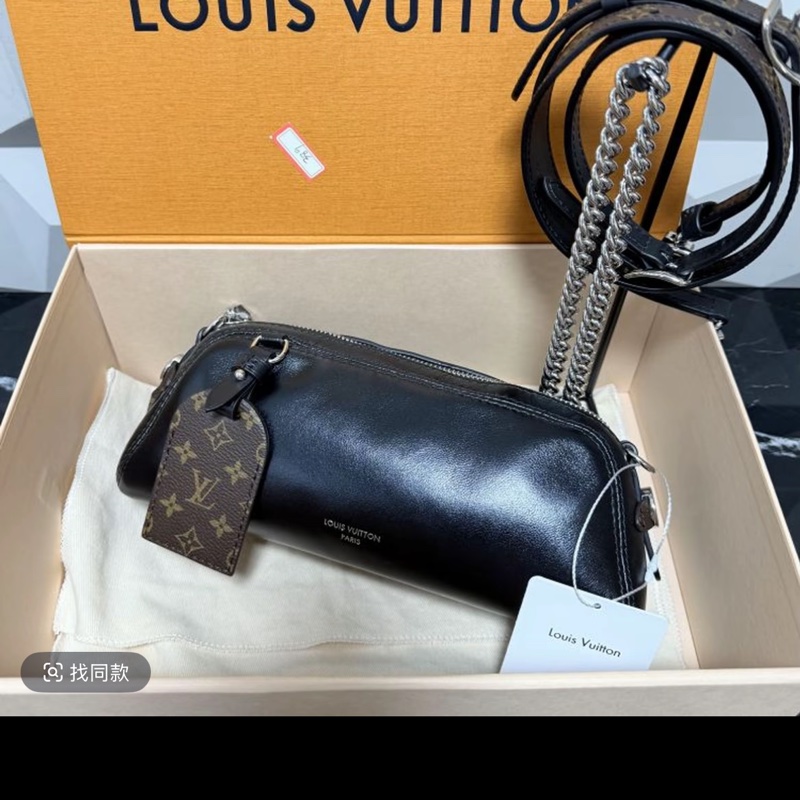 Pochette vibe 黑武士羊皮 鏈條包 羊皮腋下包 胸包 腰包-16