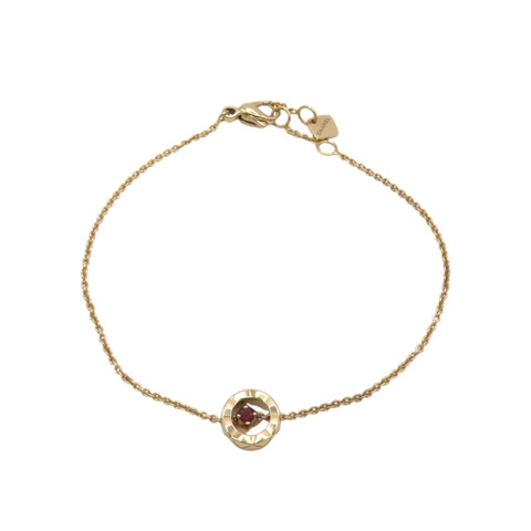 18K玫瑰金 紅寶石 COCO 手鍊【CHANEL 香奈兒】 J13044