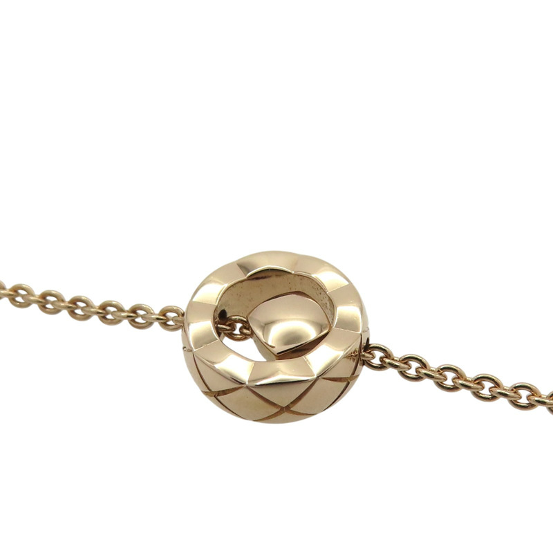 18K玫瑰金 紅寶石 COCO 手鍊【CHANEL 香奈兒】 J13044-4