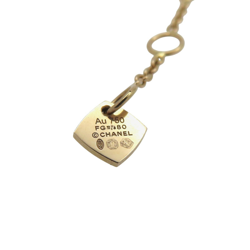 18K玫瑰金 紅寶石 COCO 手鍊【CHANEL 香奈兒】 J13044-6