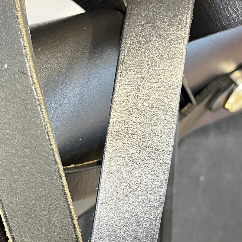 Hermes 黑帆布拼黑牛皮Herbag31銀扣手提斜背包-25