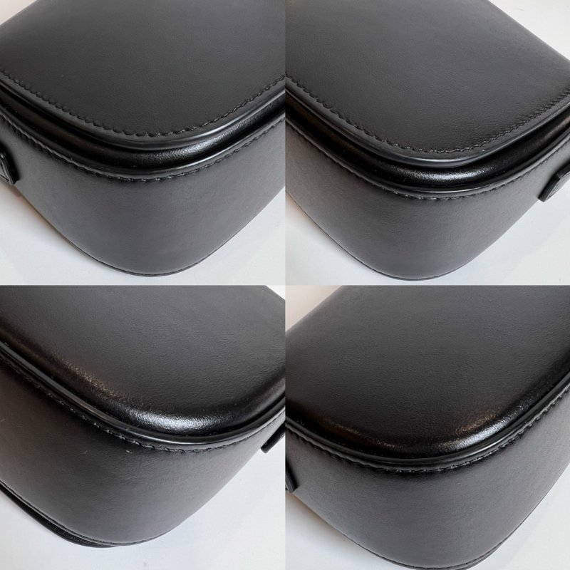 CELINE 黑牛皮鎖頭包-9