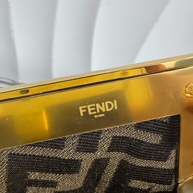 全新Fendi First 蟒蛇紋皮 單肩包、手包-4