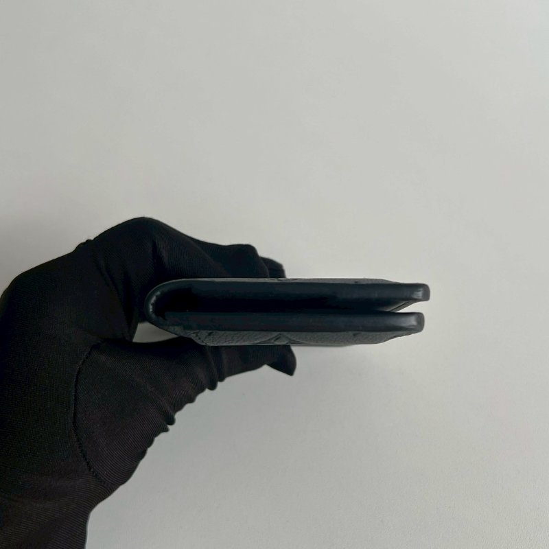 99新🆕 有購證🙌🏻 Louis Vuitton LV 路易威登 男士黑色壓紋卡夾-11