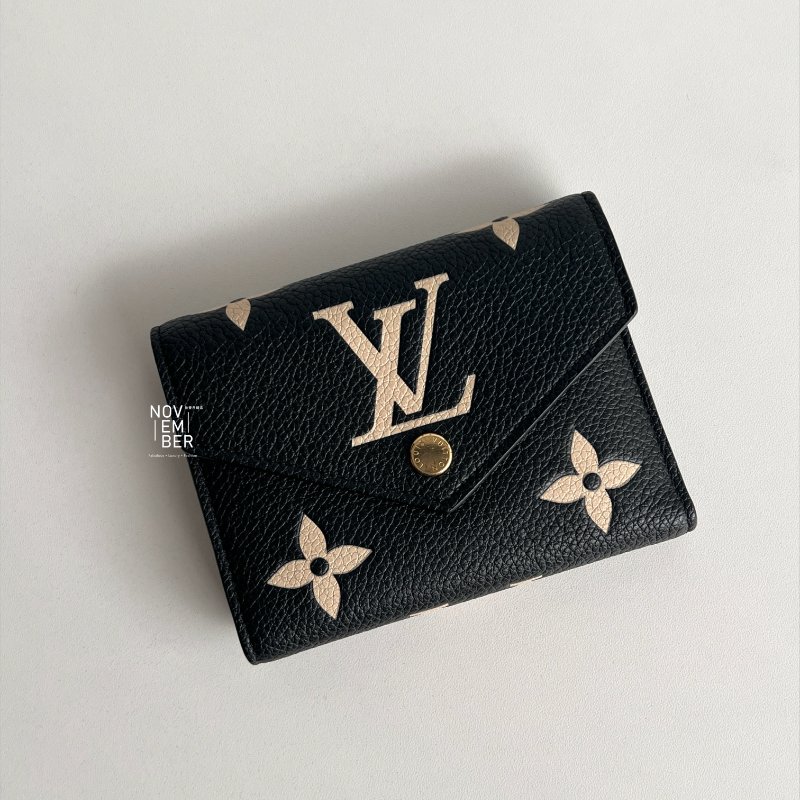 99新🆕 Louis Vuitton LV 路易威登 Victorine 三折錢包-1