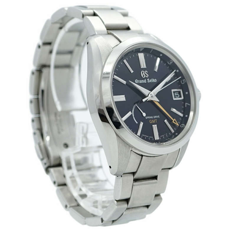 精工 Grand 9R66-0BL0 SBGE281 海軍藍錶盤男士腕錶-3