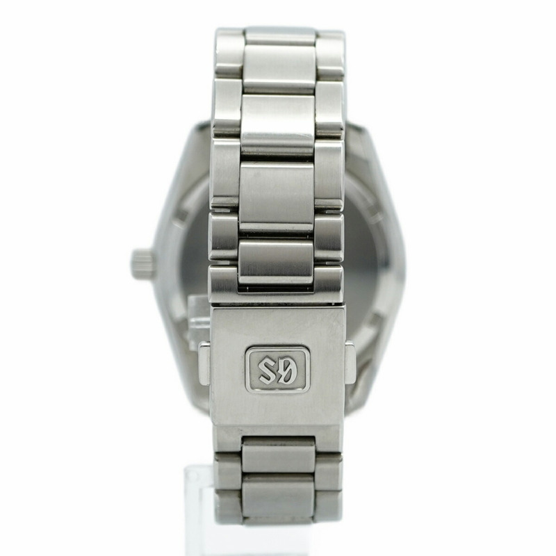 精工 Grand 9R65-0DY0 SBGA439 藍色錶盤男士腕錶-8