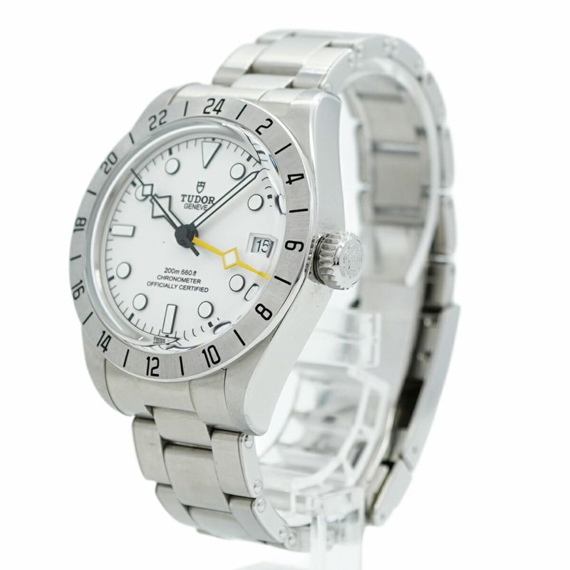 帝舵碧灣系列 79470 銀色錶盤男士腕錶-2