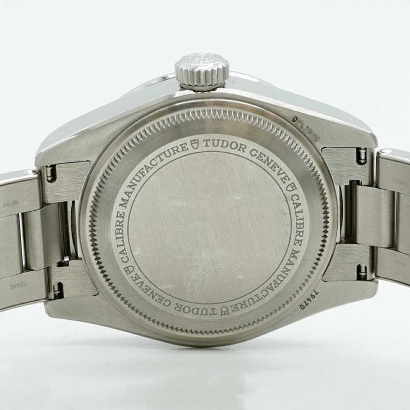 帝舵碧灣系列 79470 銀色錶盤男士腕錶-5