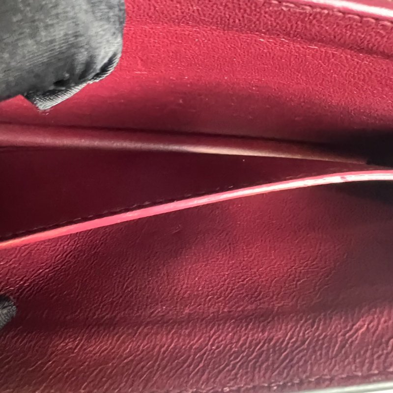 YSL 532750 綠信封鍊條包-6