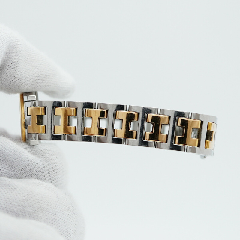 愛馬仕 Clipper CL4.221 粉紅錶盤女士腕錶-5