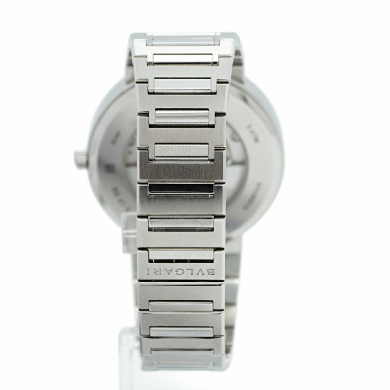 寶格麗 BB41S 藍色錶盤男士腕錶-7