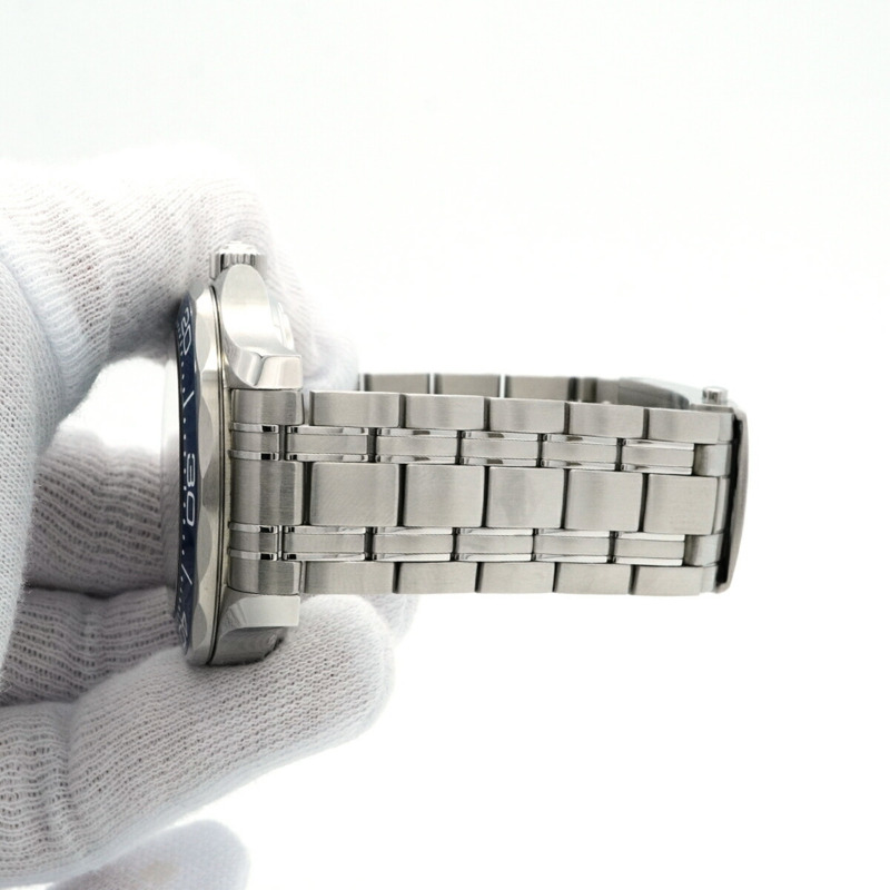 歐米茄海馬系列 210.30.42.20.03.001 藍色錶盤男士腕錶-6