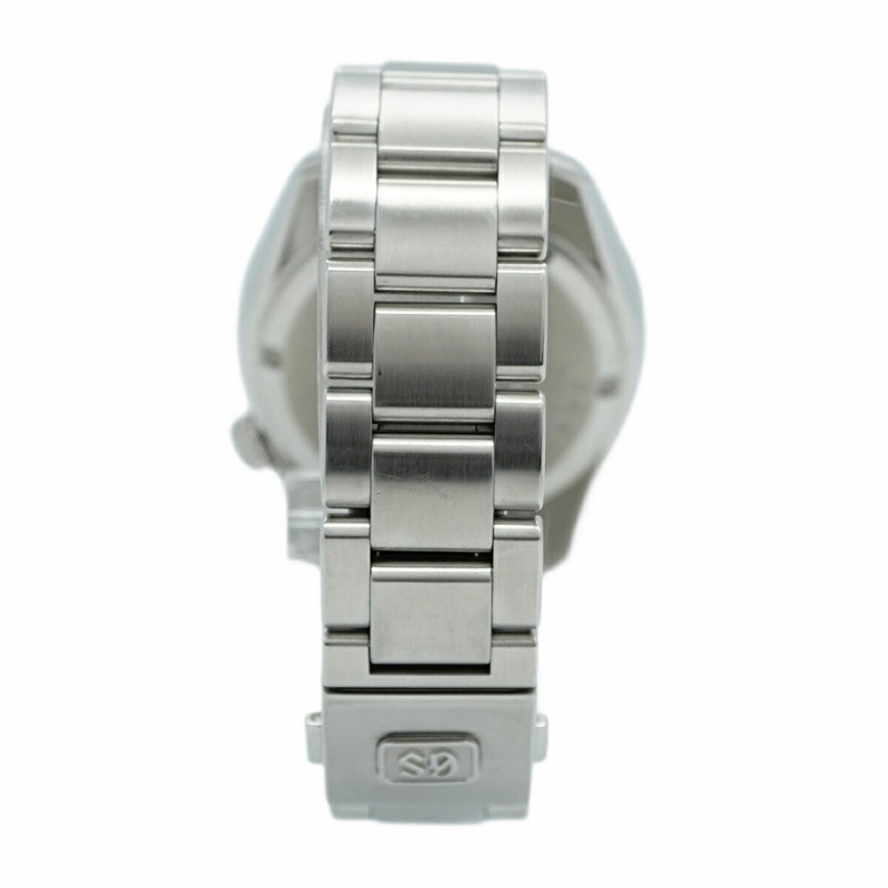 精工 Grand 9F86-0AK0 SBGN027 黑色錶盤男士腕錶-7