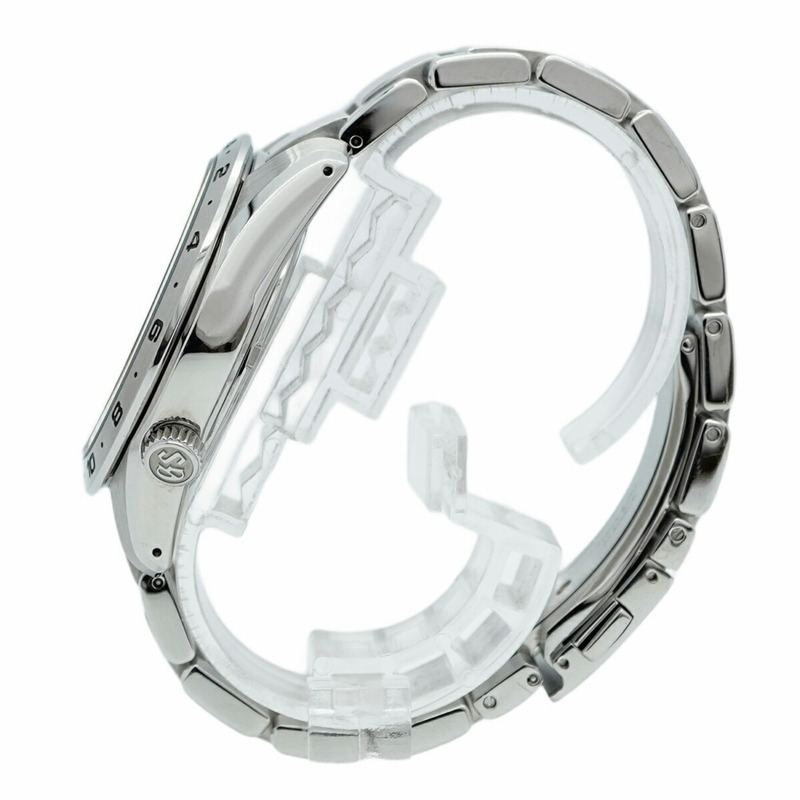 精工 Grand 9F86-0AK0 SBGN027 黑色錶盤男士腕錶-8