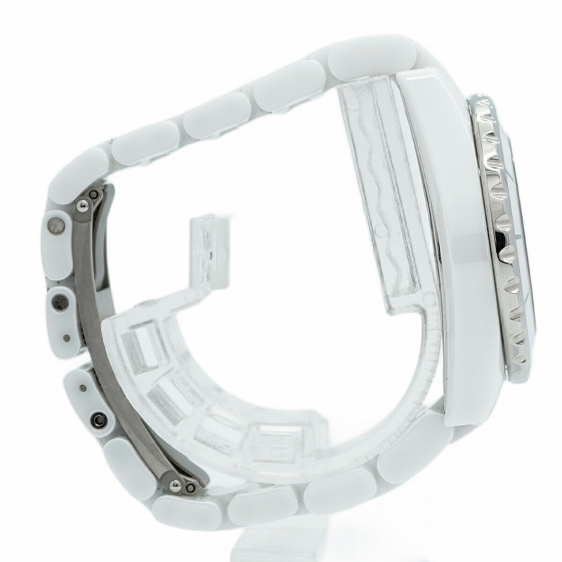 香奈兒 J12 H2422 白色錶盤女錶-9