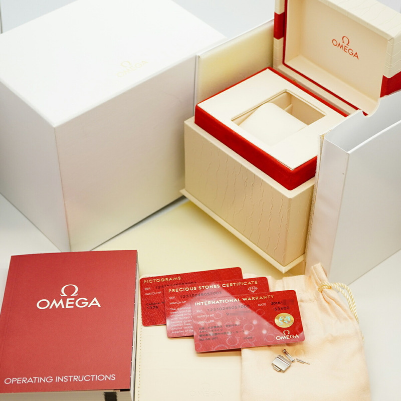 歐米茄星座系列 123.10.24.60.57.003 灰色錶盤女錶-1