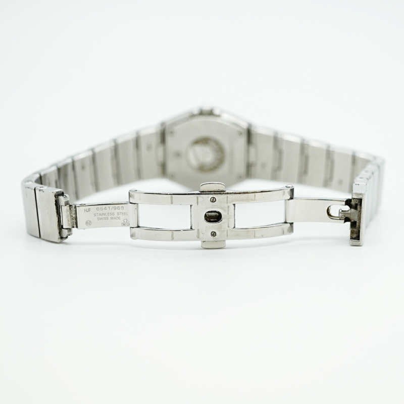 歐米茄星座系列 123.10.24.60.57.003 灰色錶盤女錶-4