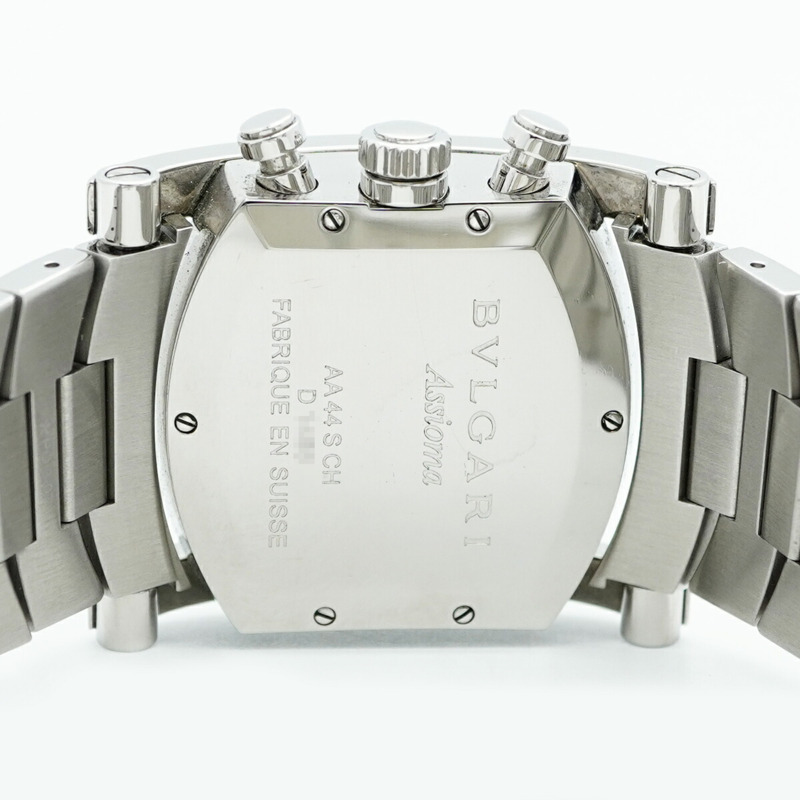 寶格麗 Assioma AA44SCH 男士腕錶，灰色錶盤-5