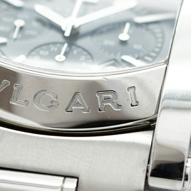 寶格麗 Assioma AA44SCH 男士腕錶，灰色錶盤-7