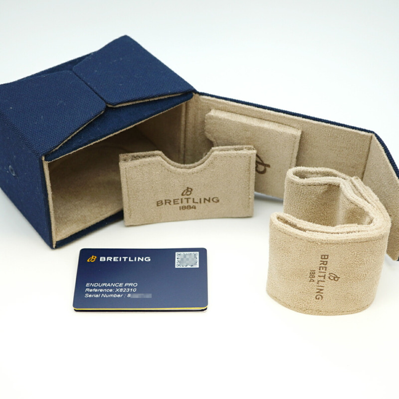 百年靈專業耐力系列44 X82310 男士黑色錶盤腕錶-1