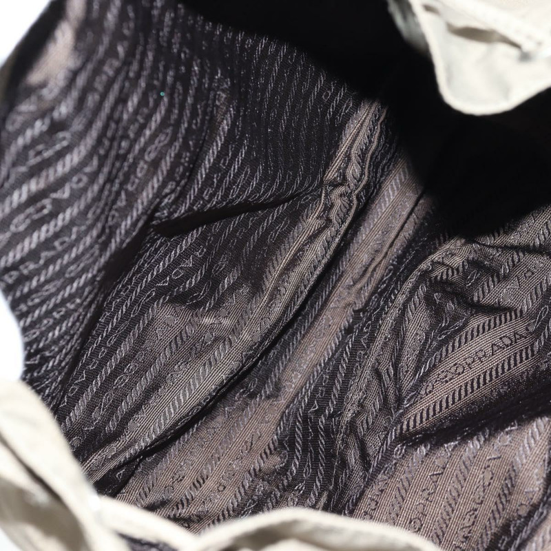 【日本直送】PRADA 雙肩包 尼龍 灰色 銀色 正品 145848-10