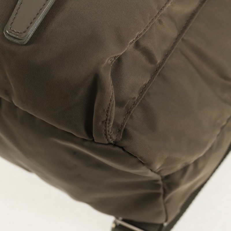 【日本直送】PRADA 雙肩包 尼龍 灰色 銀色 正品 145848-18