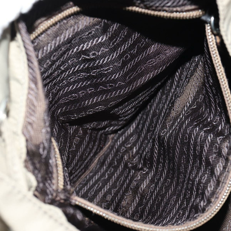 【日本直送】PRADA 雙肩包 尼龍 灰色 銀色 正品 145848-31