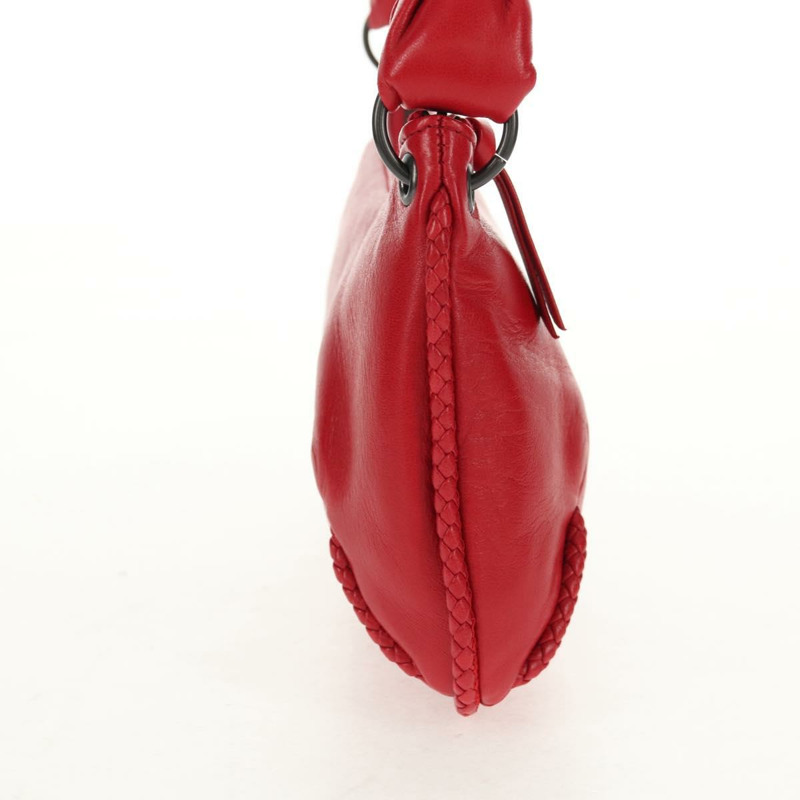 【日本直送】BOTTEGA VENETA 紅色真皮單肩包 正品 146536V-3