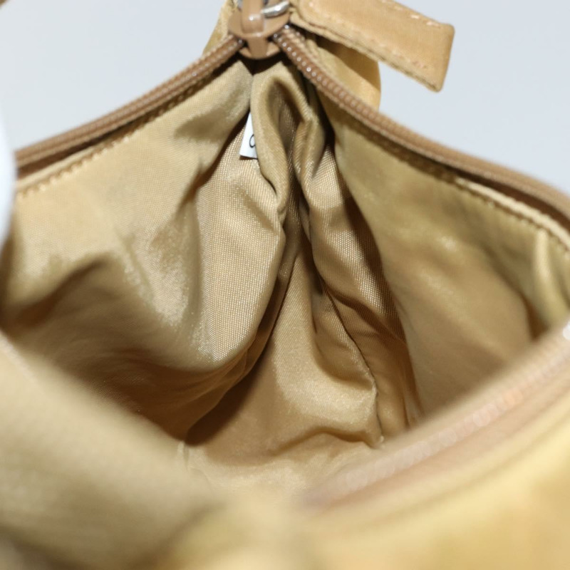 【日本直送】PRADA 尼龍米色銀色配件包 Auth 147402-18