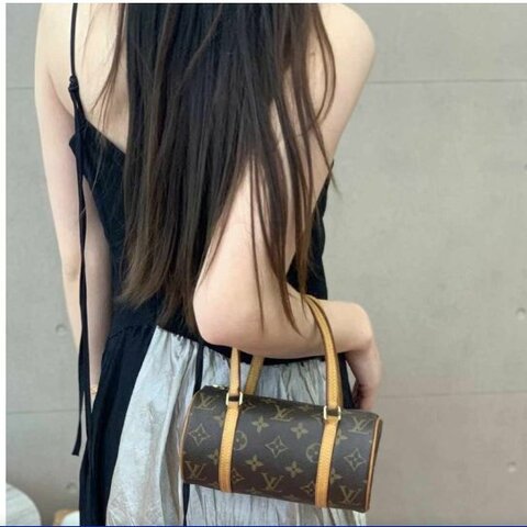 LV Papillon 19 手提包/圓筒包 9成新