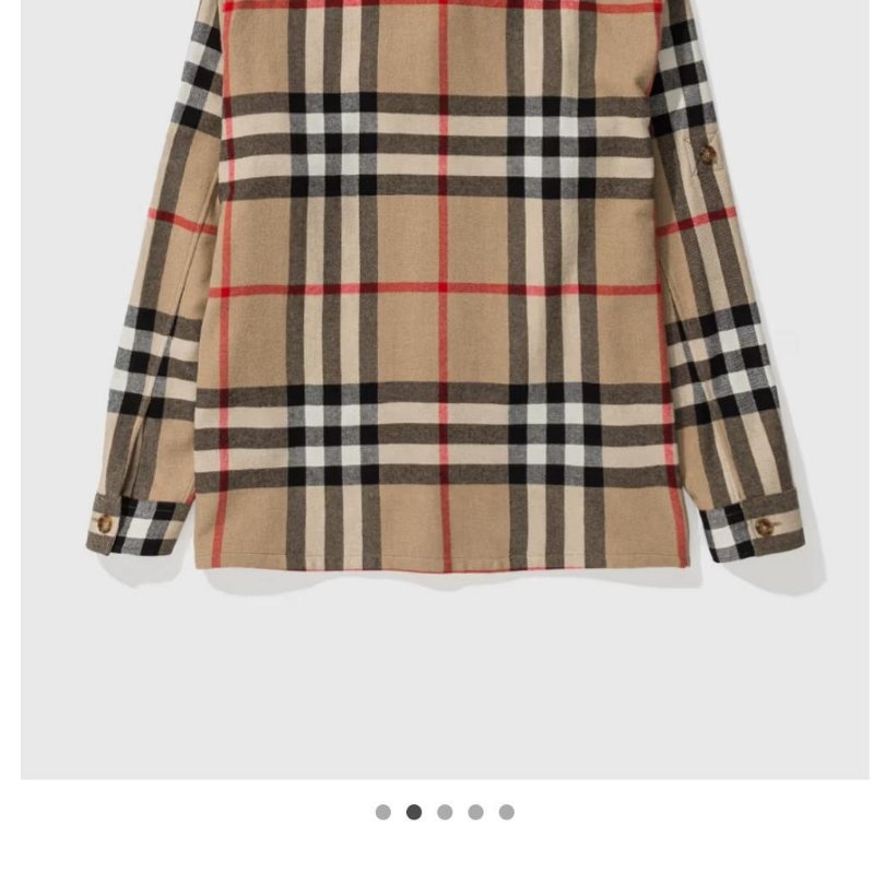 💎Han's house精品服飾💎BURBERRY HOUSE 格紋 羊毛 襯衫 外套 原價32600-5