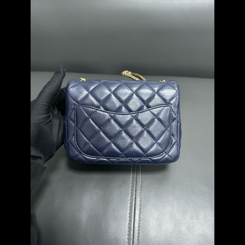 Chanel gold ball Navy Colour-2