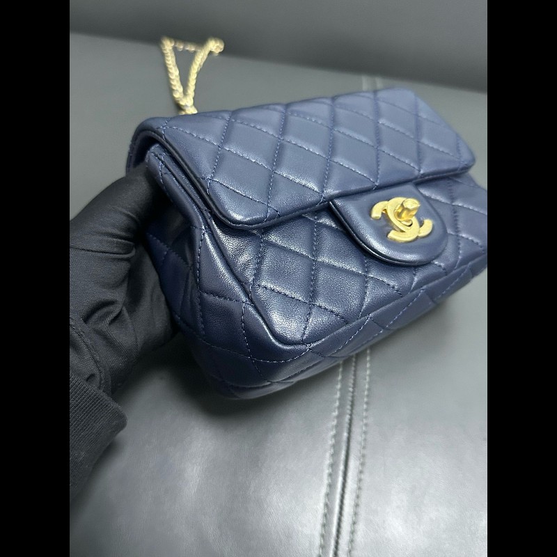 Chanel gold ball Navy Colour-6